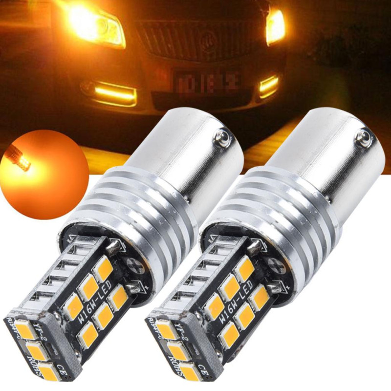 93 LED AMPUL 15 SMD TURUNCU CANBUS 12V