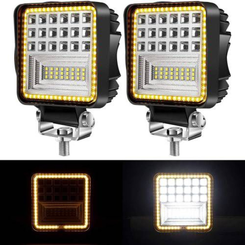 OFF ROAD ÇALIŞMA LAMBASI 42 LED 126W SİNYALLİ KARE