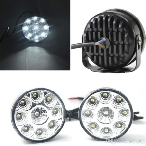 OFF-ROAD YUVARLAK 9 LEDLİ MİNİ SİS LAMBASI