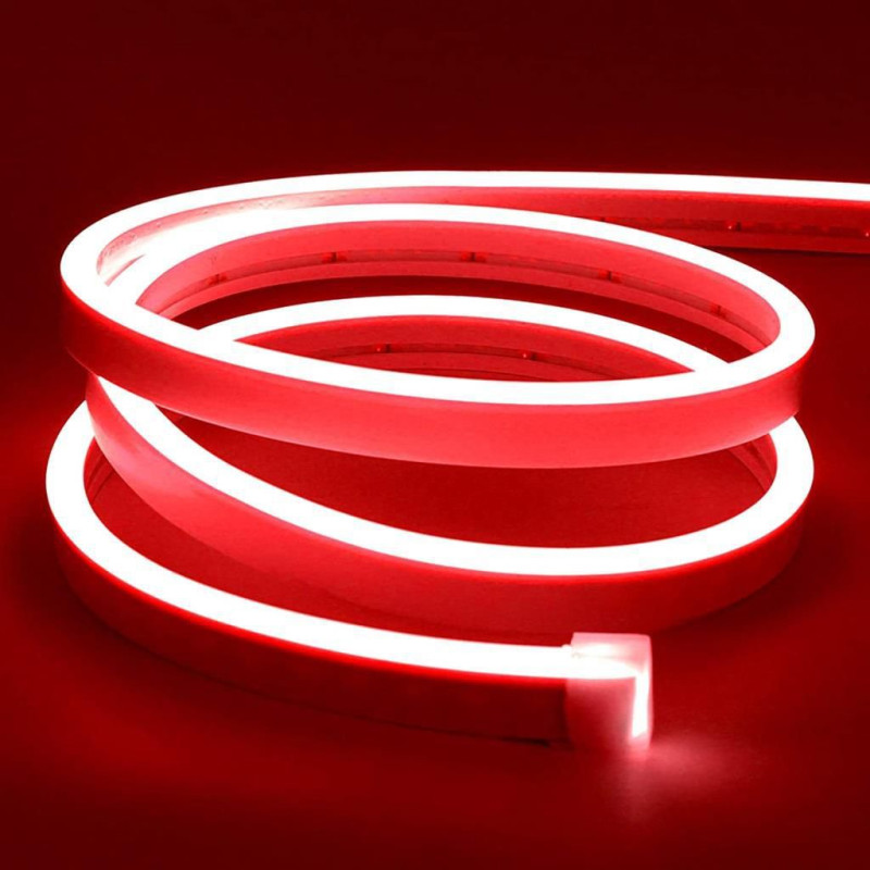 NEON ŞERİT LED 5 METRE KIRMIZI