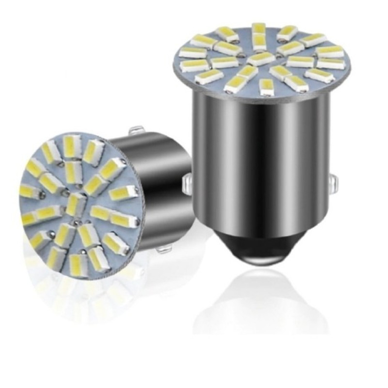93 LED AMPUL FONKSİYONLU BEYAZ-MAVİ-TURUNCU 12V
