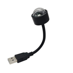 ARAÇ İÇİ USB ATMOSFER MİNİ LED SESE DUYARLI