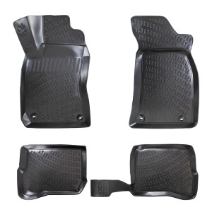 RİZLİNE AUDİ A4 B5 1995-2001 SİYAH 3D HAVUZLU PASPAS