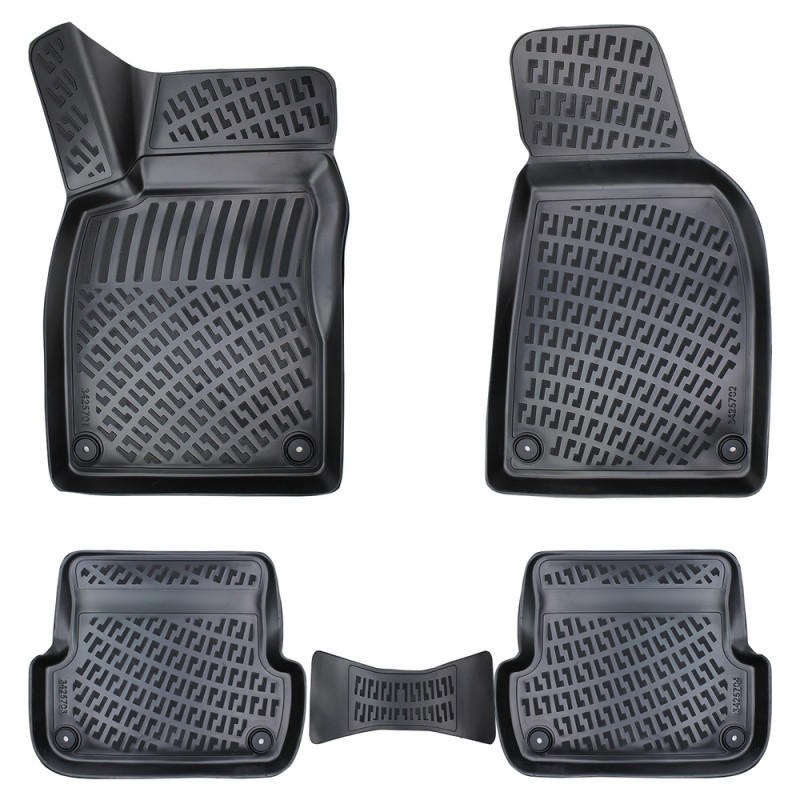 RİZLİNE AUDİ A4 B6 2001-2006 SİYAH 3D HAVUZLU PASPAS