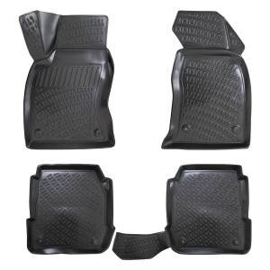 RİZLİNE AUDİ A6 C5 1997-2004 SİYAH 3D HAVUZLU PASPAS