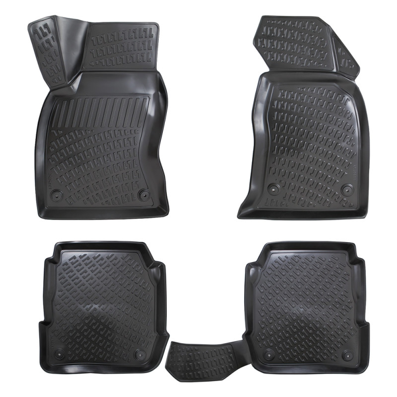 RİZLİNE AUDİ A6 C5 1997-2004 SİYAH 3D HAVUZLU PASPAS
