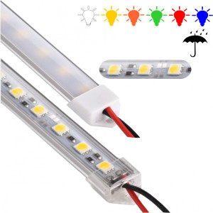 FLOROSAN TAVAN LED LAMBA ALÜMİNYUM KIRMIZI 50CM 12V