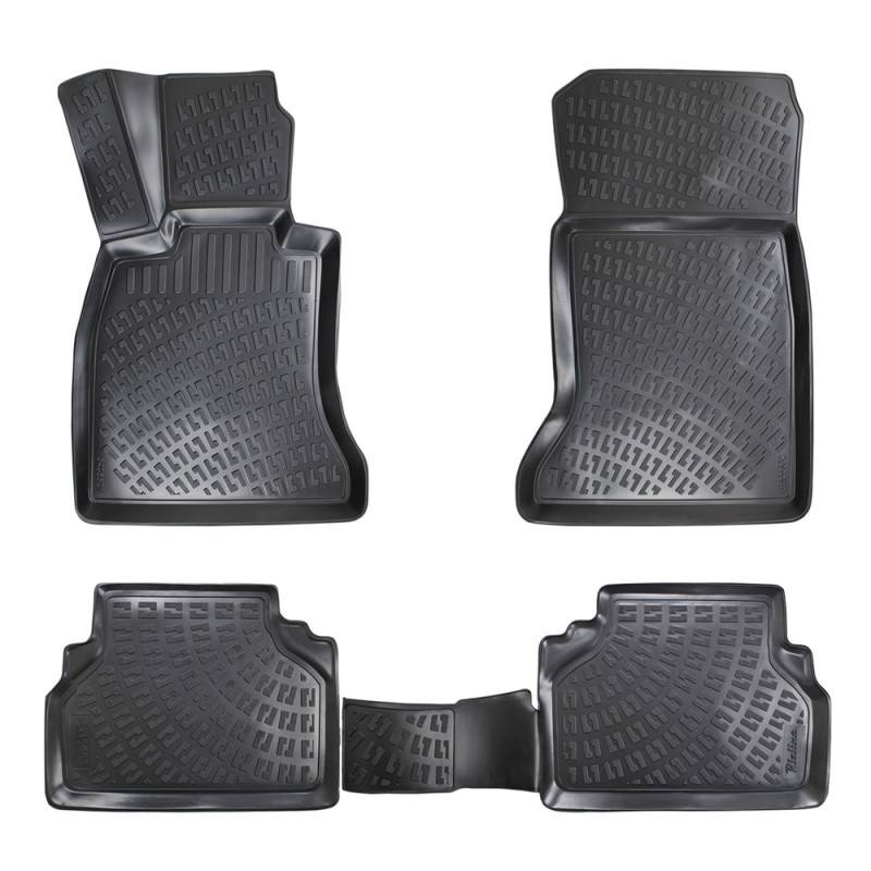 RİZLİNE BMW 5 SERİSİ E60 2003-2010 SİYAH 3D HAVUZLU PASPAS