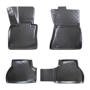 RİZLİNE BMW X5 E70 2006-2013 SİYAH 3D HAVUZLU PASPAS