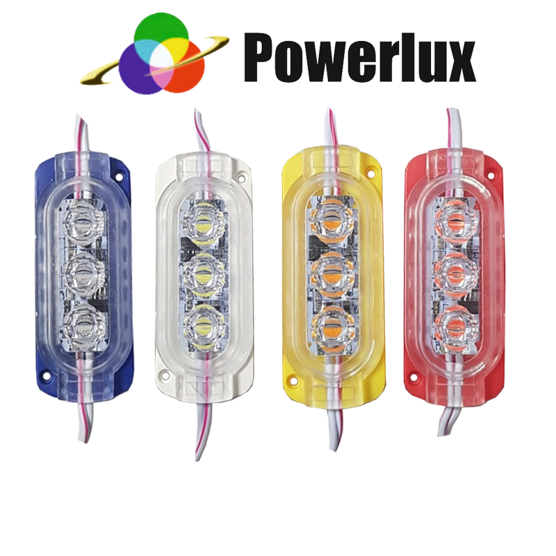 ANİMASYONLU LED ÇAKAR MODÜL (ÇİFT RENK) 3 LED 0,6W 12V