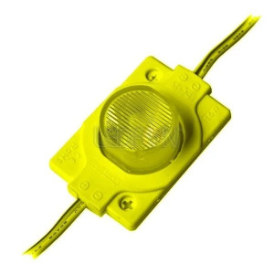 TEKLİ 1,5 WATT POWER MERCEKLİ MODÜL LED (MANDA GÖZÜ) SARI 24V