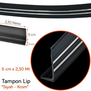 LİP ÖN TAMPON ALTI 230X7 CM GOLD KROM