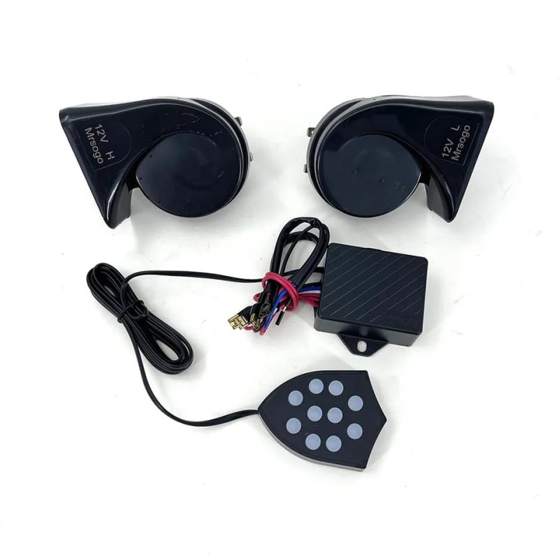MRSOGO YANKILI 10 MELODİLİ KUMANDALI DADAT KORNA 12V