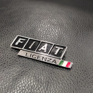 ARMA FIAT LICENZA KROM ETİKET