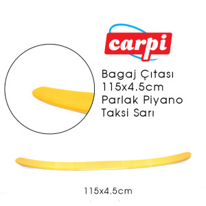 BAGAJ ÇITASI 115x4.5cm PARLAK PİYANO SARI