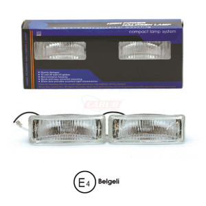 SİS LAMBASI 13x4CM DİKDÖRTGEN BEYAZ 12V