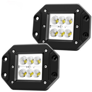 OFF-ROAD PROJEKTÖR 10-30V 18W 6 SMD KARE