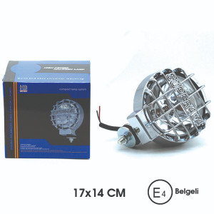 SİS LAMBASI YUVARLAK 4X4 KROM BEYAZ 12V