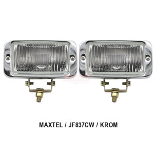 MAXTEL SİS LAMBASI 12V 146X77MM KROM BEYAZ