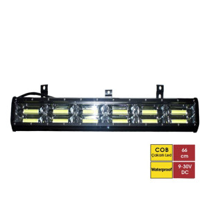 OFF-ROAD PROJEKTÖR COB ÇAKARLI BEYAZ 7x46cm 9-30V