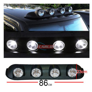 SİS LAMBASI SETİ OFF-ROAD TEPE YUVARLAK 4LÜ BEYAZ