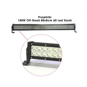 OFF-ROAD BAR LED 180W 80X8CM 60 LED