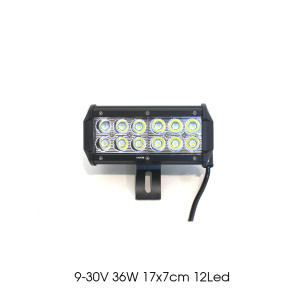 OFF-ROAD PROJEKTÖR 9-30V 36W 17x7CM 12 LED