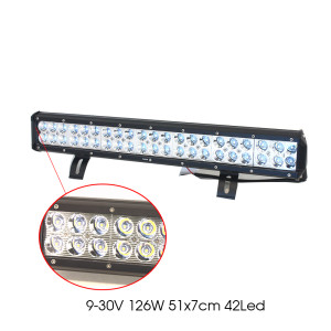 OFF-ROAD PROJEKTÖR 9-30V 126W 51X7CM 42 LED