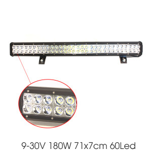 OFF-ROAD PROJEKTÖR 9-30V 180W 71X7CM 60 LED