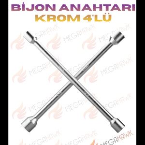 BİJON ANAHTARI 4LÜ KROM