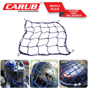 BAGAJ FİLESİ ELSTİK 40x40cm MAVİ