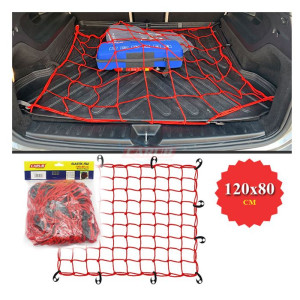 BAGAJ FİLESİ ELASTİK 120X80CM KIRMIZI