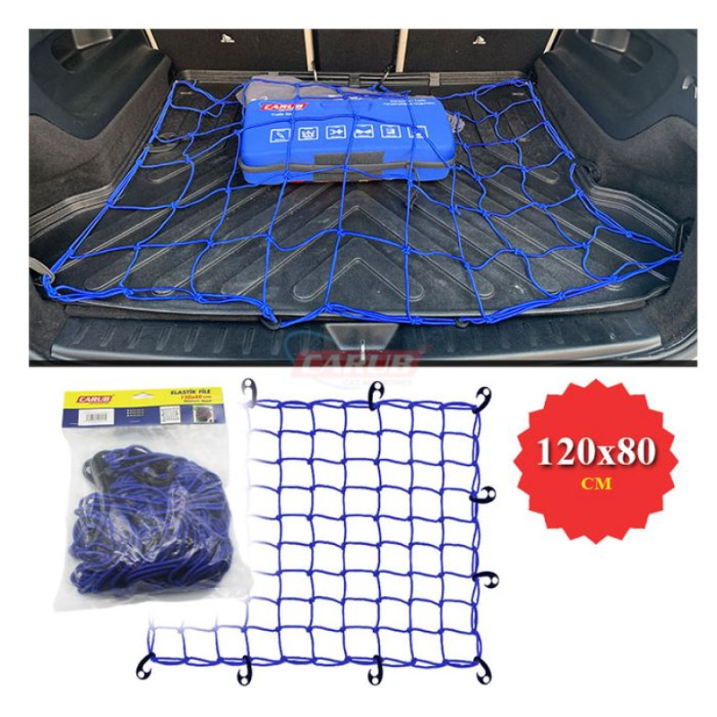 BAGAJ FİLESİ ELASTİK 120X80CM MAVİ