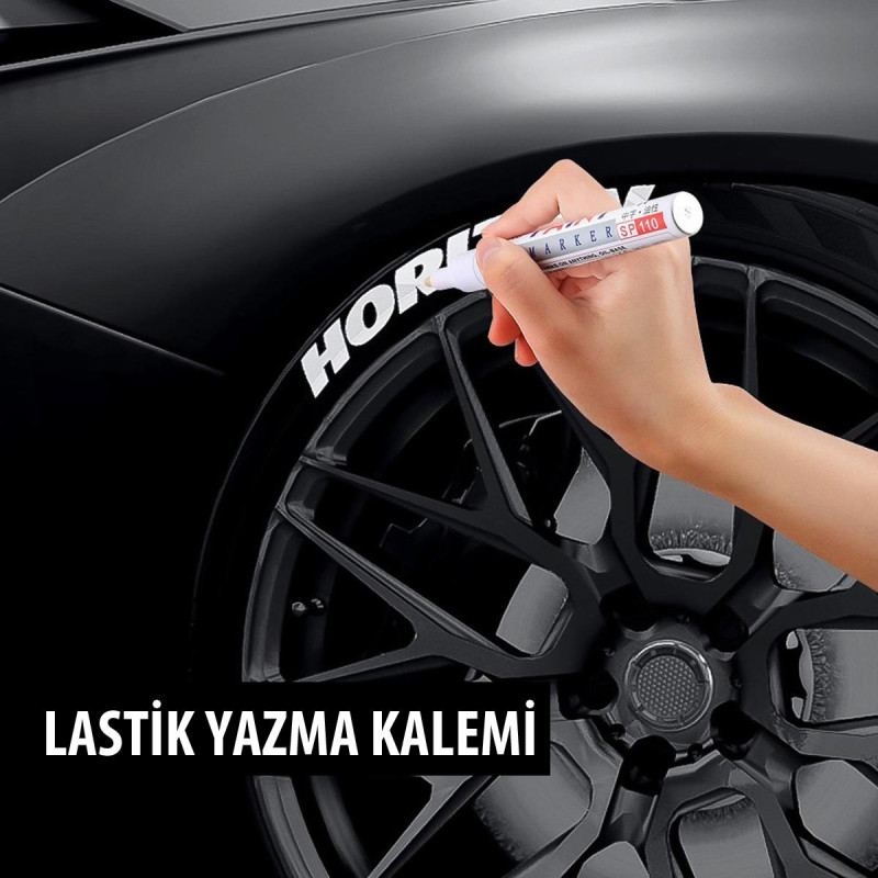 LASTİK YAZI KALEMİ BEYAZ