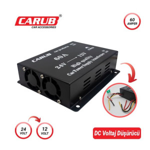 TRANSFORMERS DÜŞÜRÜCÜ 60 AMPER 24V>12V