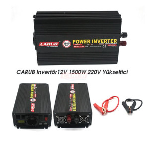 INVERTÖR 12V 1500W 220V YÜKSELTİCİ+ USB ÇIKIŞ