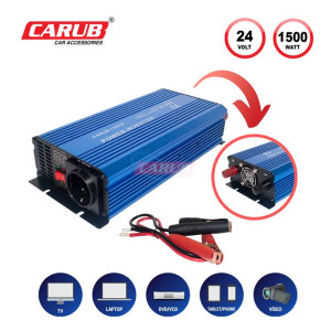 INVERTÖR 24V 1500W 220V YÜKSELTİCİ+USB ÇIKIŞ