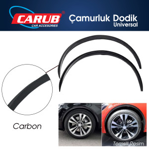 Çamurluk Dodik Üniversal 71cm Carbon