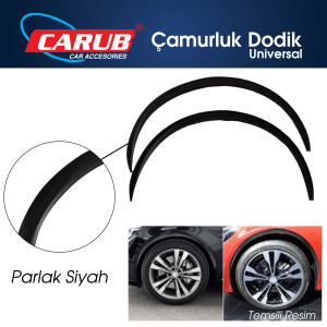 ÇAMURLUK DODİK UNIVERSAL 71cm PARLAK SİYAH