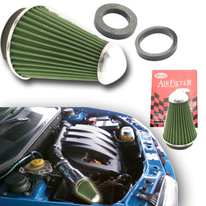 HAVA FİLTRESİ TUNING 2 APARAT KROM-YEŞİL