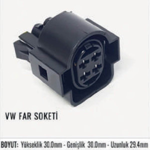 VW FAR SOKETİ 4 KABLOLU