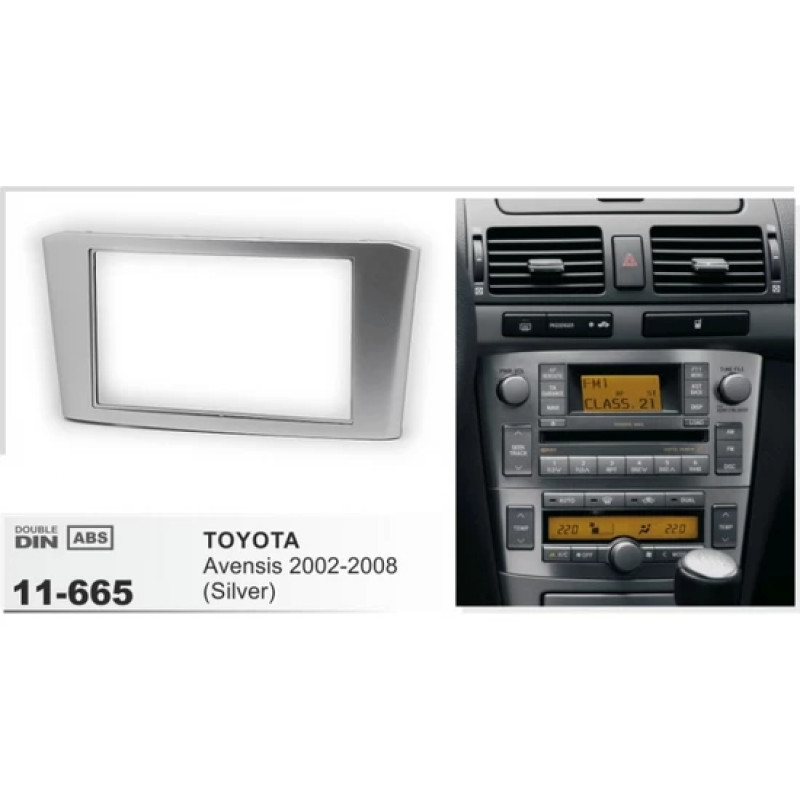 TEYP ÇERÇEVESİ TOYOTA AVENSİS 2002-2008 (DOUBLE TEYP)