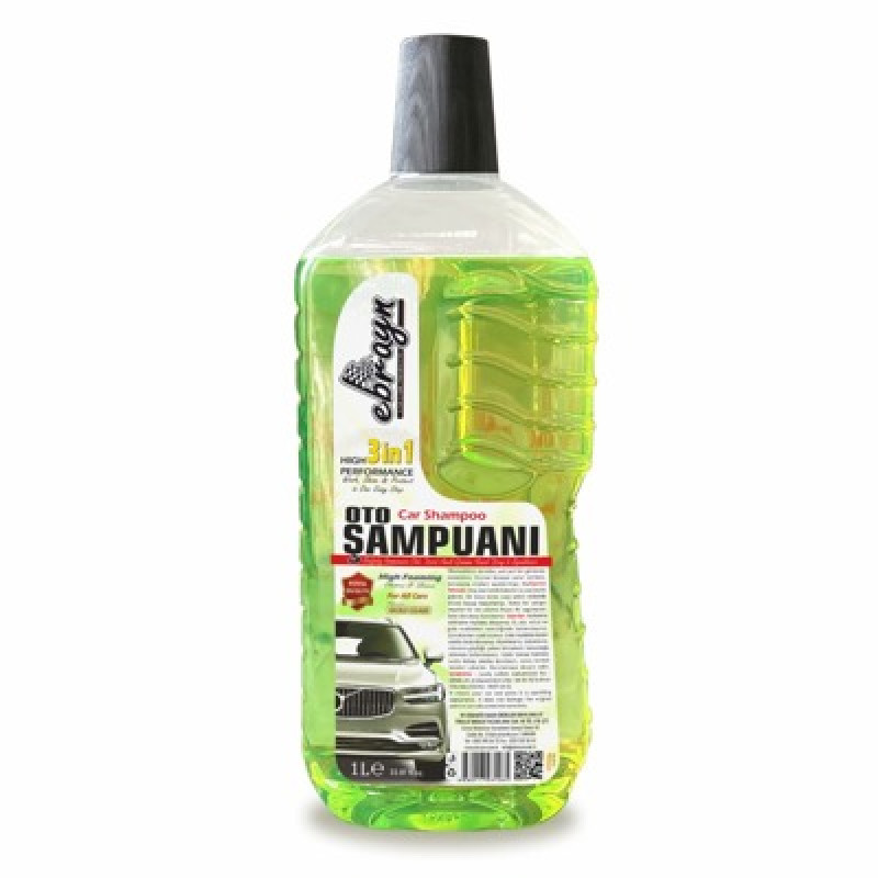 EBRAYN OTO ŞAMPUAN 3IN1 CİLALI 1000 ML.