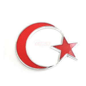 AY YILDIZ REFLEKTÖR ARMA KIRMIZI