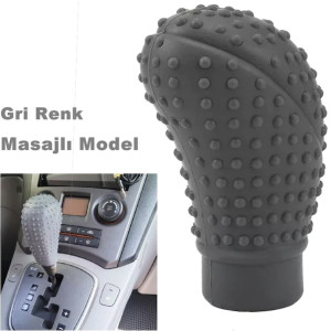 SİLİKON VİTES TOPUZ KILIFI DSG OVAL MASAJLI GRİ