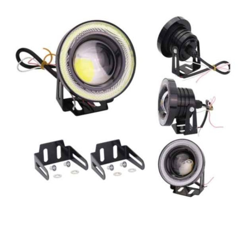 TETRA ANGEL SİS FARI MERCEKLİ 76MM BEYAZ
