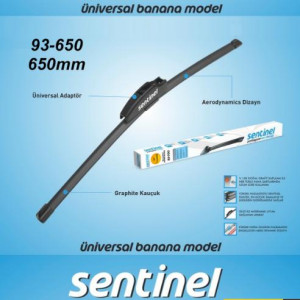 SENTİNEL SİLECEK SÜPÜRGESİ 650MM UNIVERSAL BANANA TİP