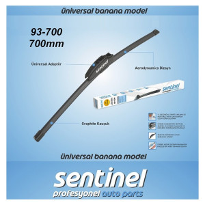 SENTİNEL SİLECEK SÜPÜRGESİ 700MM UNIVERSAL BANANA TİP