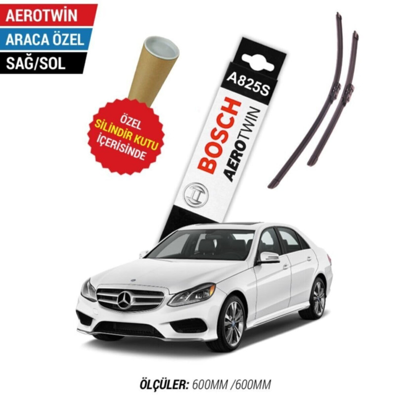BOSCH CAM SİLECEĞİ A825S AEROTWİN MERCEDES BENZ E SERİSİ