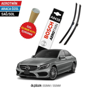 BOSCH CAM SİLECEĞİ A843S AEROTWİN MERCEDES C W205 2015-2020